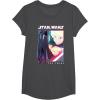image:imageStar Wars Visions Twins Comic Poster TShirtDark Heather Grey