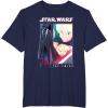 image:imageStar Wars Visions Twins Comic Poster TShirtNavy Blue