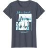 image:imageStar Wars Visions Twins Stacked Panels TShirtHeather Blue