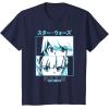 image:imageStar Wars Visions Twins Stacked Panels TShirtNavy Blue