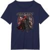 image:imageStar Wars Visions Vader And Troopers Poster TShirtNavy Blue