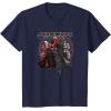 image:imageStar Wars Visions Vader And Troopers Poster TShirtNavy Blue