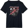 image:imageStar Wars Visions Vader Cosmic Poster TShirtBlack