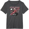 image:imageStar Wars Visions Vader Cosmic Poster TShirtDark Heather Grey