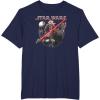 image:imageStar Wars Visions Vader Cosmic Poster TShirtNavy Blue