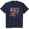 image:imageStar Wars Visions Vader Cosmic Poster TShirtNavy Blue