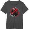image:imageStar Wars Visions Vader Samurai Circle TShirtDark Heather Grey