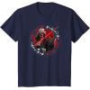 image:imageStar Wars Visions Vader Samurai Circle TShirtNavy Blue