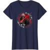 image:imageStar Wars Visions Vader Samurai Circle TShirtNavy Blue