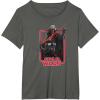 image:imageStar Wars Visions Vaders Reach Logo TShirtAsphalt Grey