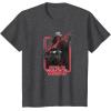 image:imageStar Wars Visions Vaders Reach Logo TShirtDark Heather Grey