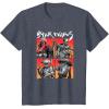image:imageStar Wars Visions Warrior Box Up TShirtHeather Blue