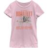 image:imageSTAR WARS Girls Book of Boba Fett Fett Flyer Girls Short Sleeve Tee ShirtLight Pink
