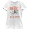 image:imageSTAR WARS Girls Book of Boba Fett Fett Flyer Girls Short Sleeve Tee ShirtWhite