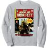 image:imageStar Wars The Book Of Boba Fett Comic Cover SweatshirtHeather Grey