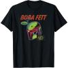 image:imageStar Wars The Book Of Boba Fett Helmet Comic Art TShirtBlack