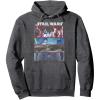 image:imageStar Wars Visions 9th Jedi Stacked Panels Pullover HoodieDark Heather Grey