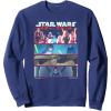 image:imageStar Wars Visions 9th Jedi Stacked Panels SweatshirtNavy Blue