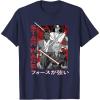 image:imageStar Wars Visions Anime Kanji Poster TShirtNavy Blue