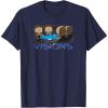 image:imageStar Wars Visions Cantina Character Poster TShirtNavy Blue