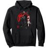 image:imageStar Wars Visions Darth Vader Kanji Poster Pullover HoodieBlack