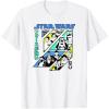 image:imageStar Wars Visions Kanji Slant Panels TShirtWhite