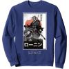 image:imageStar Wars Visions Samurai Box Up Poster SweatshirtNavy Blue