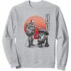 image:imageStar Wars Visions Samurai Droid Sunset SweatshirtHeather Grey