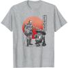 image:imageStar Wars Visions Samurai Droid Sunset TShirtHeather Grey