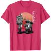image:imageStar Wars Visions Samurai Droid Sunset TShirtRed Heather