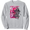image:imageStar Wars Visions Samurai Grunge Logo SweatshirtHeather Grey