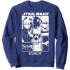 image:imageStar Wars Visions Simple Panel Poster SweatshirtNavy Blue