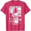 image:imageStar Wars Visions Simple Panel Poster TShirtRed Heather