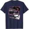 image:imageStar Wars Visions Stacked Panel Poster TShirtNavy Blue