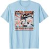 image:imageStar Wars Visions Strong Force Quote TShirtBaby Blue