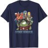 image:imageStar Wars Visions Tatooine Rhapsody Poster TShirtNavy Blue