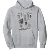 image:imageStar Wars Visions Textbook Character Poster Pullover HoodieHeather Grey