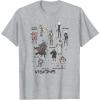 image:imageStar Wars Visions Textbook Character Poster TShirtHeather Grey