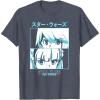image:imageStar Wars Visions Twins Stacked Panels TShirtHeather Blue