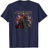 image:imageStar Wars Visions Vader And Troopers Poster TShirtNavy Blue