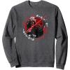 image:imageStar Wars Visions Vader Samurai Circle SweatshirtDark Heather Grey