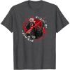image:imageStar Wars Visions Vader Samurai Circle TShirtDark Heather Grey