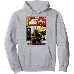 image:imageStar Wars The Book Of Boba Fett Comic Cover Pullover HoodieHeather Grey