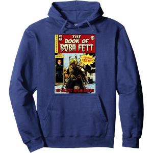 image:imageStar Wars The Book Of Boba Fett Comic Cover Pullover HoodieNavy Blue