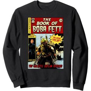 image:imageStar Wars The Book Of Boba Fett Comic Cover SweatshirtBlack