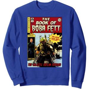 image:imageStar Wars The Book Of Boba Fett Comic Cover SweatshirtRoyal Blue