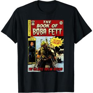 image:imageStar Wars The Book Of Boba Fett Comic Cover TShirtBlack