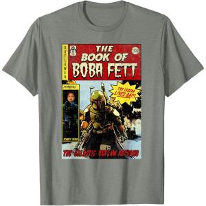 image:imageStar Wars The Book Of Boba Fett Comic Cover TShirtOlive Heather