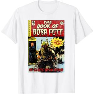 image:imageStar Wars The Book Of Boba Fett Comic Cover TShirtWhite