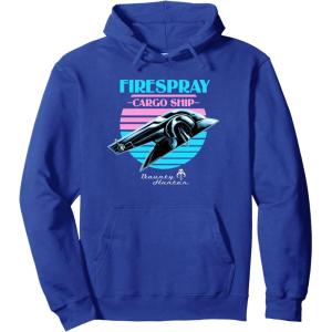 image:imageStar Wars The Book Of Boba Fett Firespray Cargo Ship Logo Pullover HoodieRoyal Blue